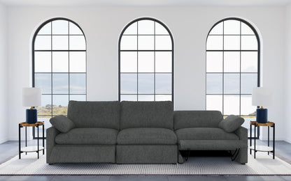 Collins Power Reclining Sofa - Dark Grey