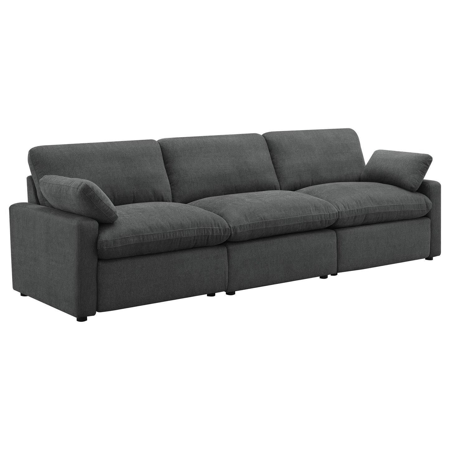 Collins Power Reclining Sofa - Dark Grey