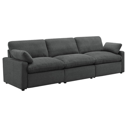 Collins Power Reclining Sofa - Dark Grey