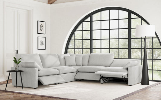 Collins Modular Power Sectional in Grey - Coaster Furniture