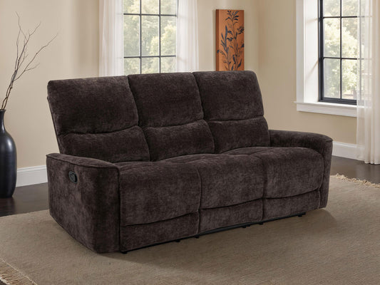 Navarro Motion Sofa in Dark Brown - Coaster Furniture