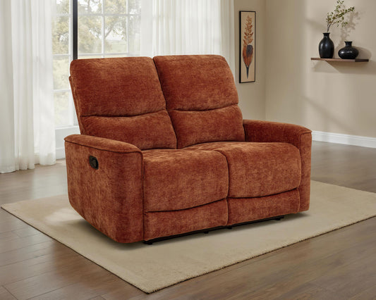 Navarro Motion Loveseat in Dark Brown - Coaster Furniture