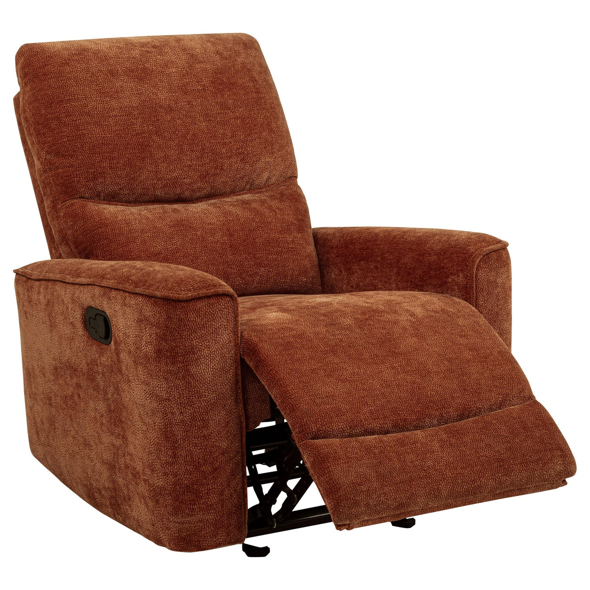 Navarro Glider Recliner in Dark Brown - Coaster Furniture