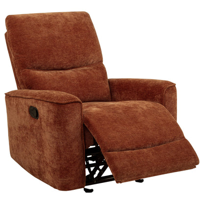 Navarro Glider Recliner in Dark Brown - Coaster Furniture