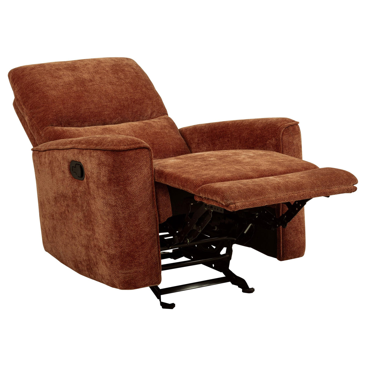 Navarro Glider Recliner in Dark Brown - Coaster Furniture