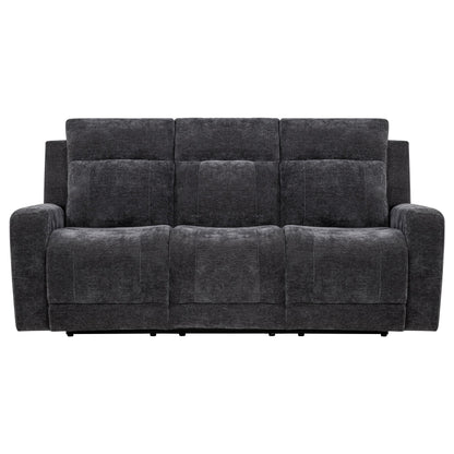Kennett Power Reclining Sofa in Ivory - Coaster Furniture