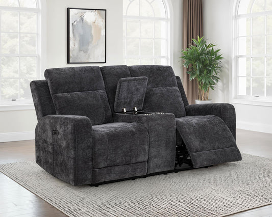 Kennett Power Loveseat in Ivory - Coaster Furniture