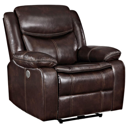 Sycamore Power Recliner - Dark Brown
