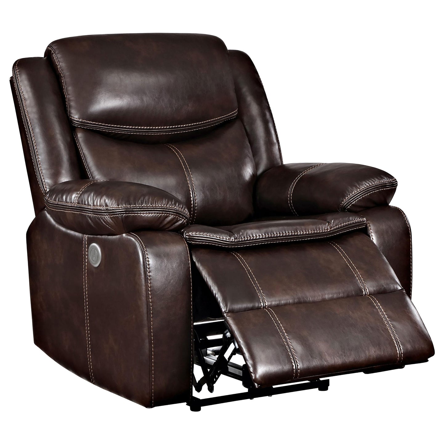 Sycamore Power Recliner - Dark Brown