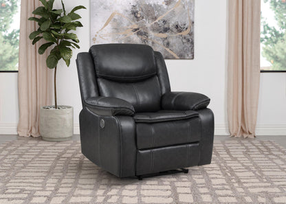 Sycamore Power Recliner - Dark Grey