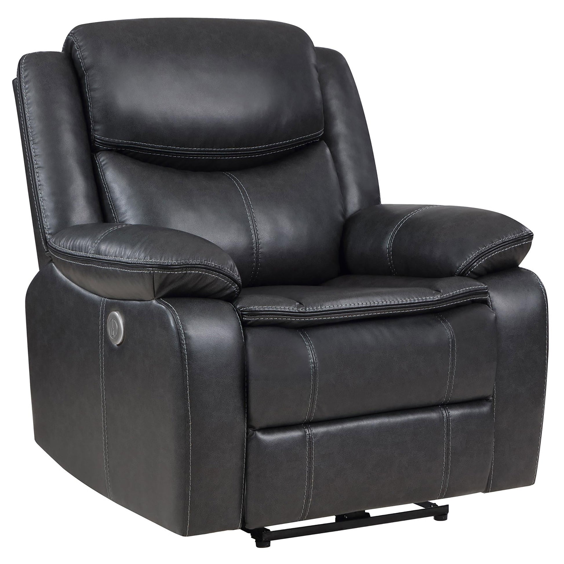 Sycamore Power Recliner - Dark Grey
