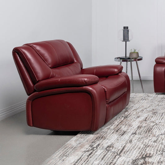 Camila Glider Recliner in Red - Coaster Furniture