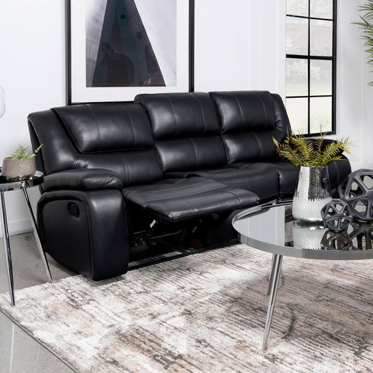 Camila Motion Sofa in Red - Coaster Furniture