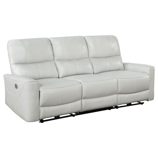 Greenfield Power Sofa in Dove Grey - Coaster Furniture