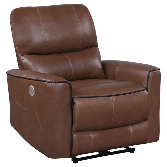 Greenfield Power Recliner in Dove Grey - Coaster Furniture