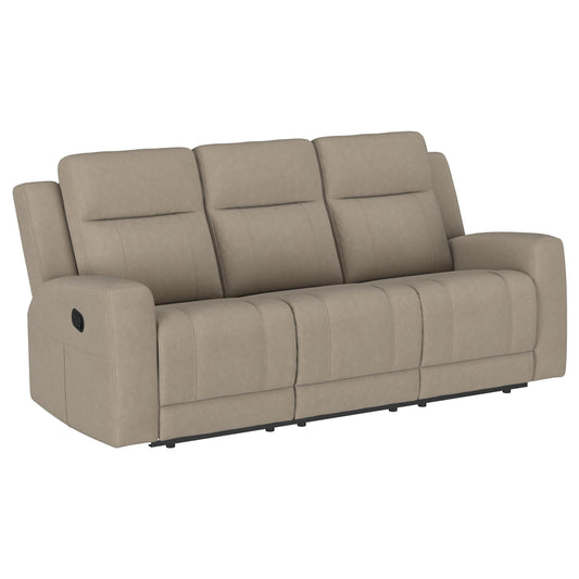 Brentwood Motion Sofa in Taupe - Coaster Furniture