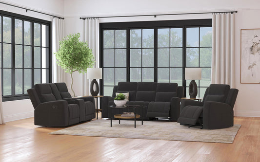Brentwood Reclining 3-Piece Set in Taupe - Coaster Furniture