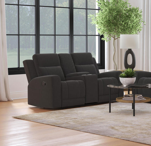 Brentwood Motion Loveseat in Taupe - Coaster Furniture