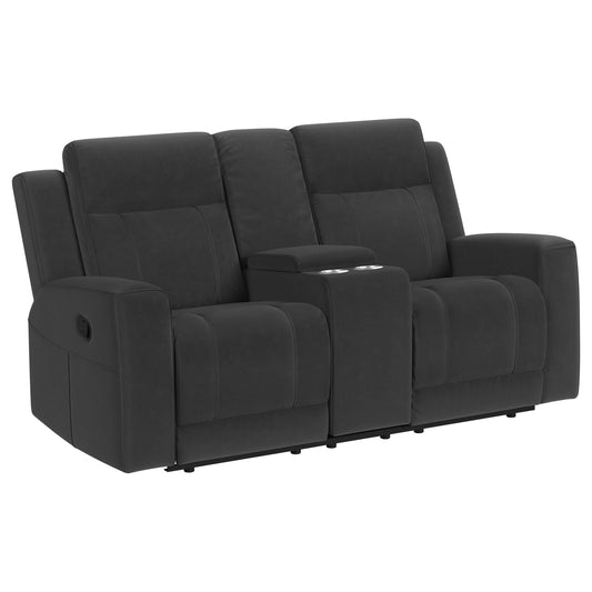 Brentwood Motion Loveseat in Taupe - Coaster Furniture