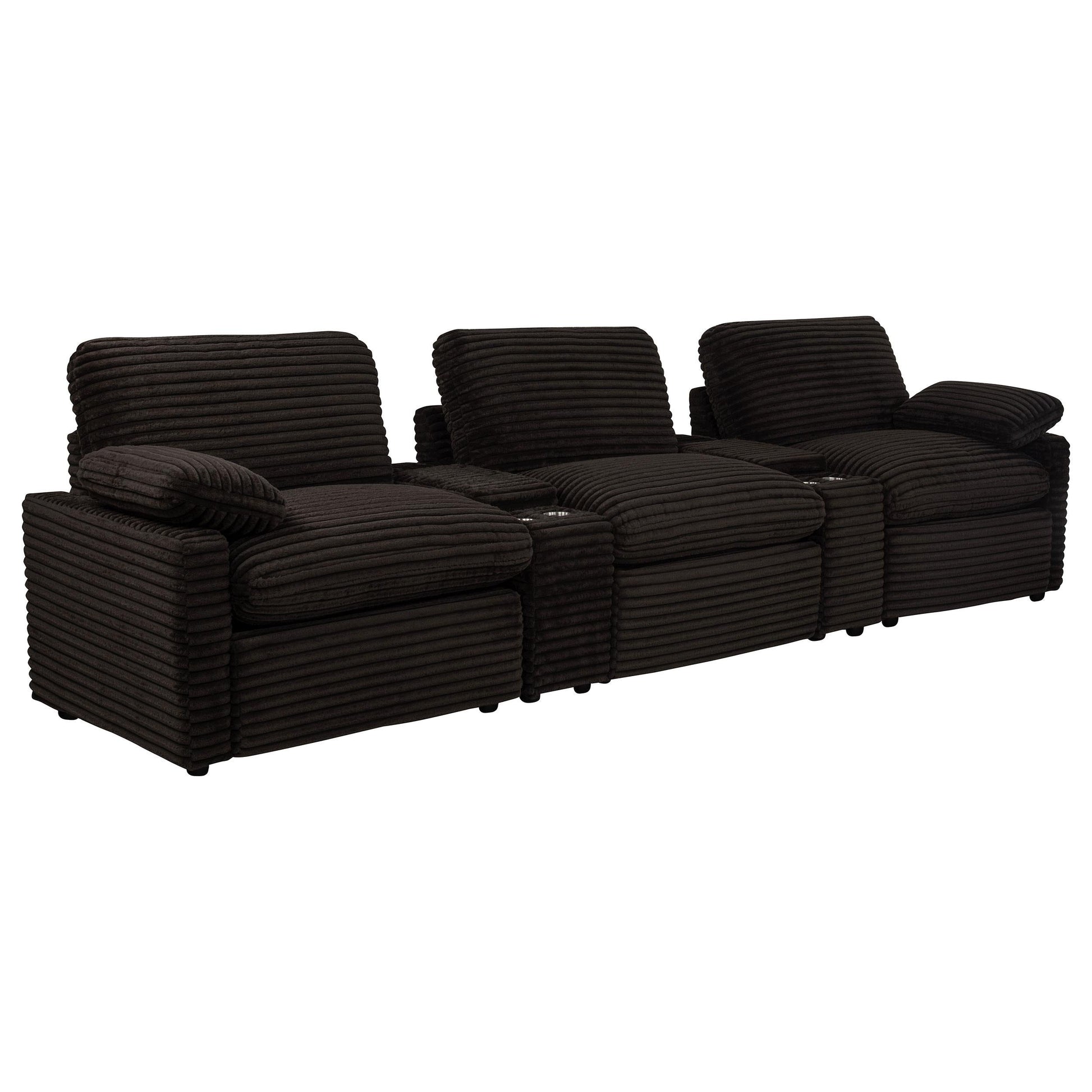 Collins Pwr Theatre 5-Piece Set - Chocolate Brown