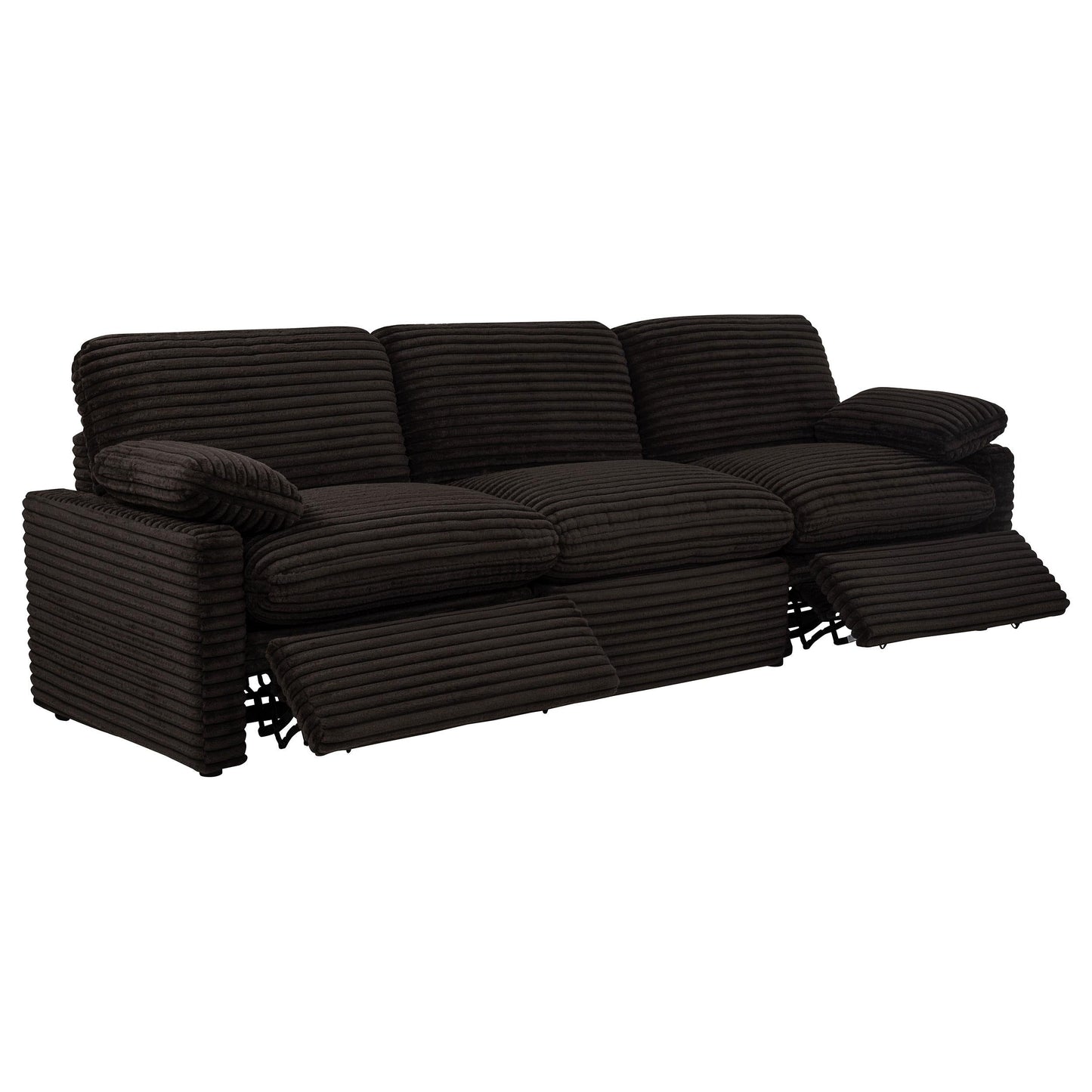 Collins Power Reclining Sofa - Chocolate Brown