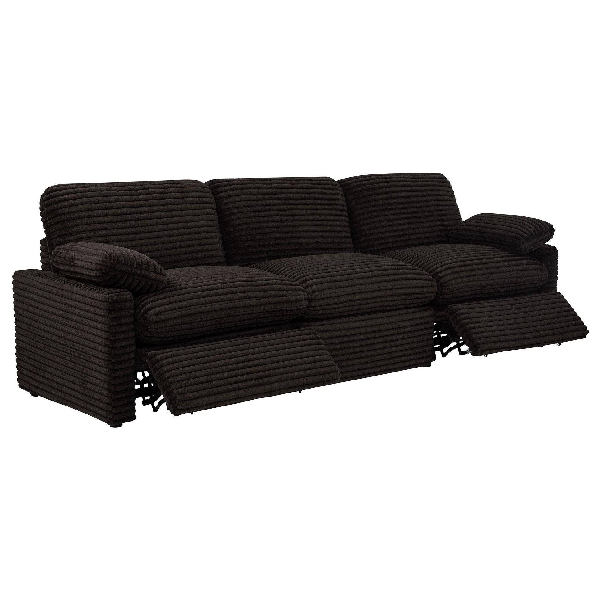 Collins Power Reclining Sofa - Chocolate Brown