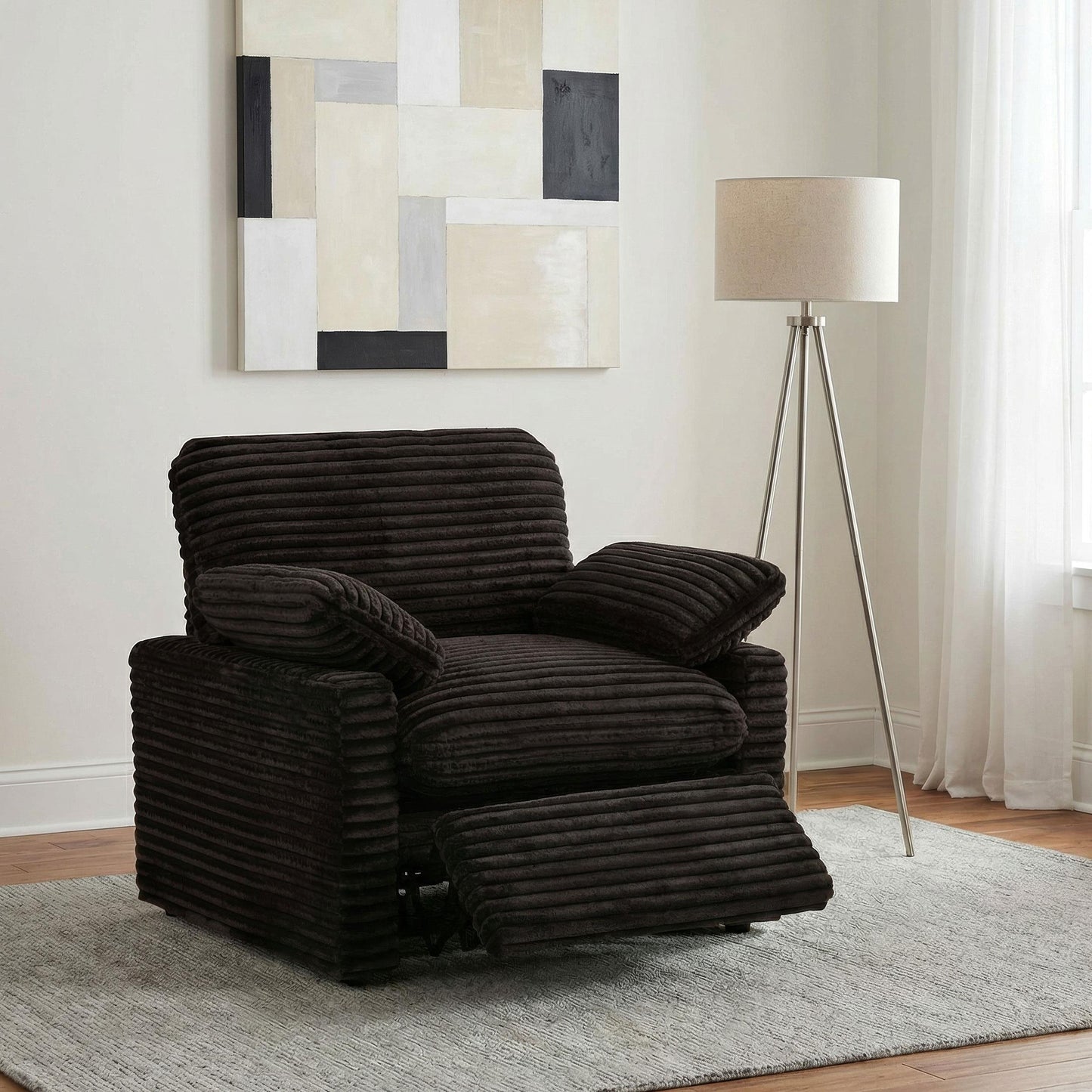 Collins Power Recliner - Chocolate Brown