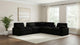 Collins Pwr Sectional 7-Piece Set - Black