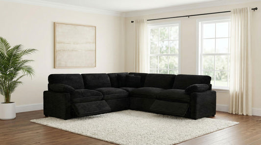 Collins Modular Power Sectional in Black - Coaster Furniture