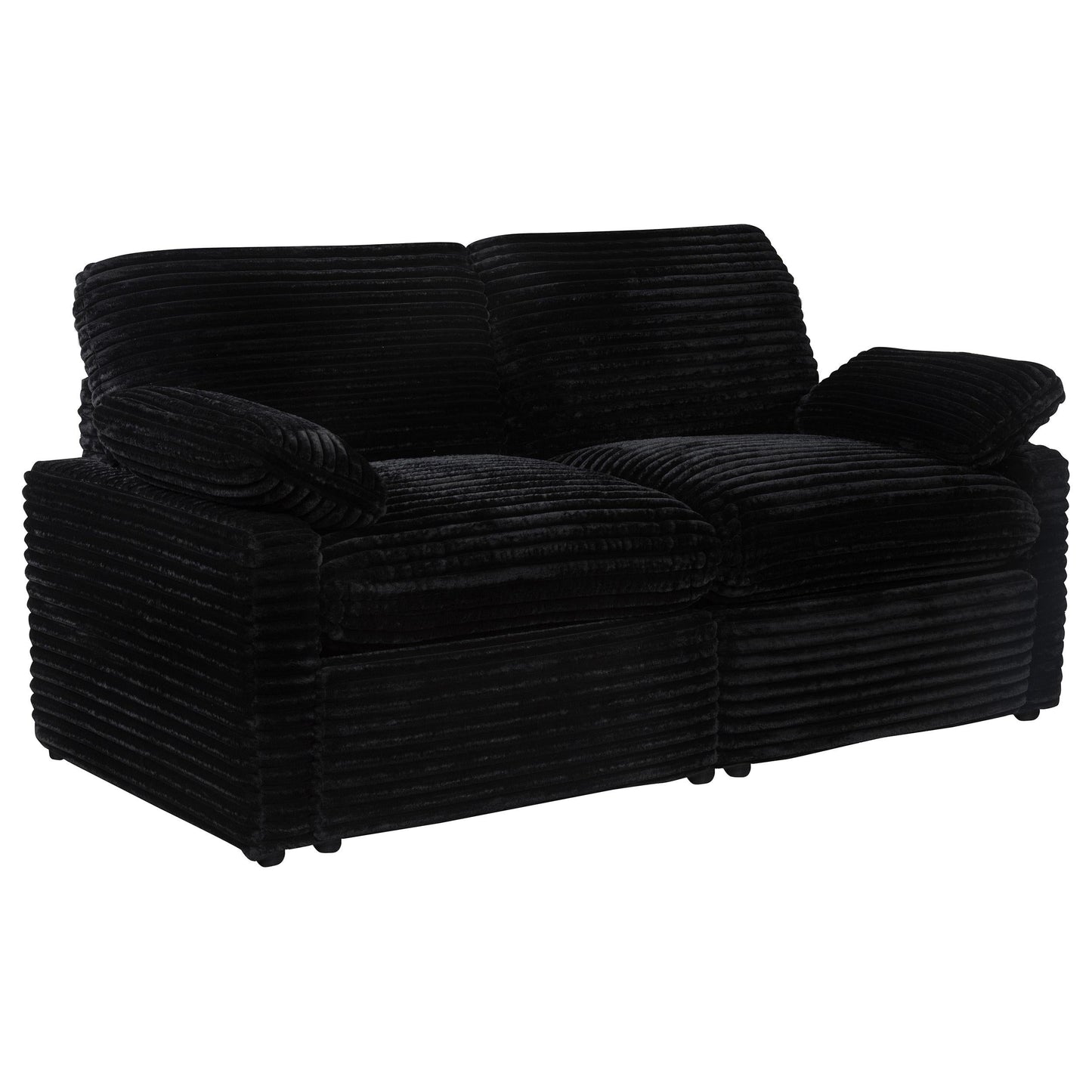 Collins Power Loveseat - Black
