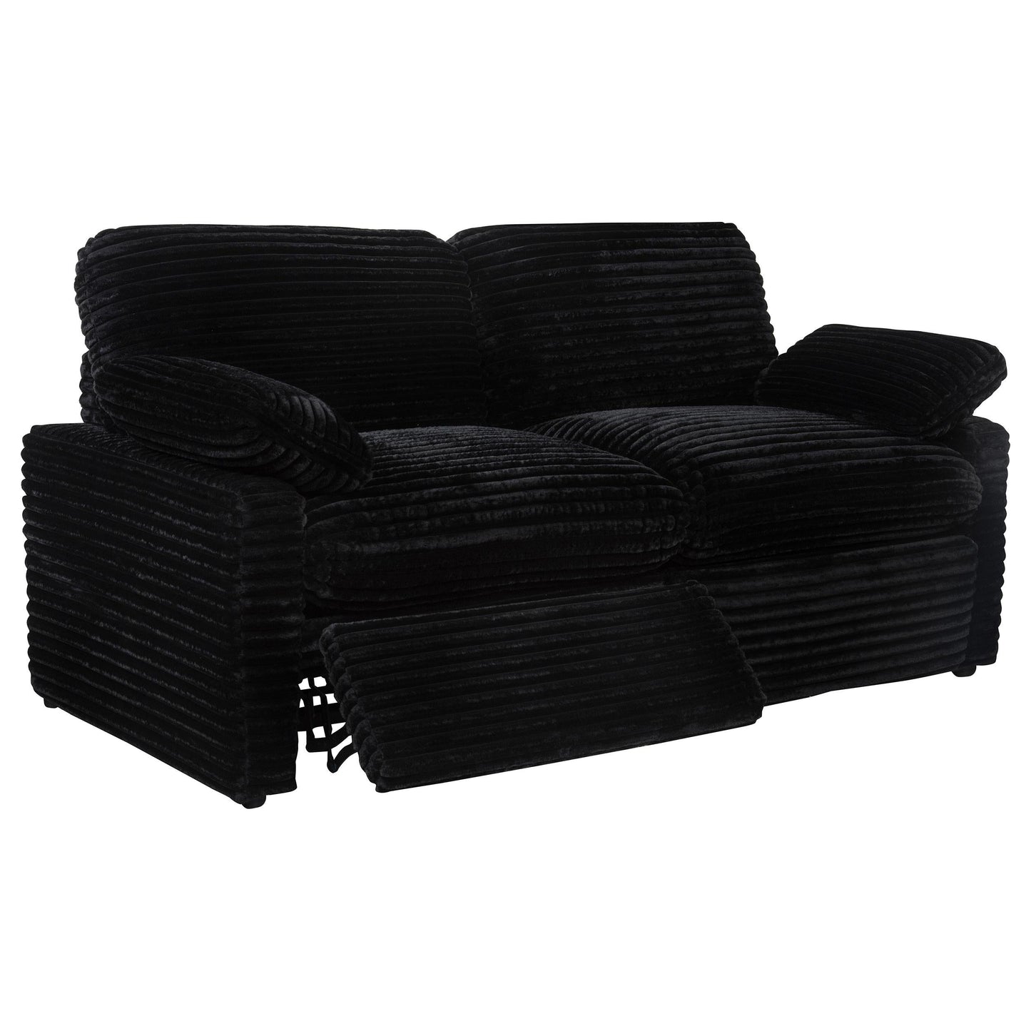 Collins Power Loveseat - Black