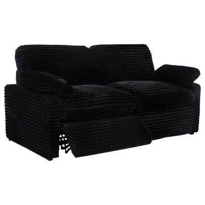 Collins Power Loveseat - Black
