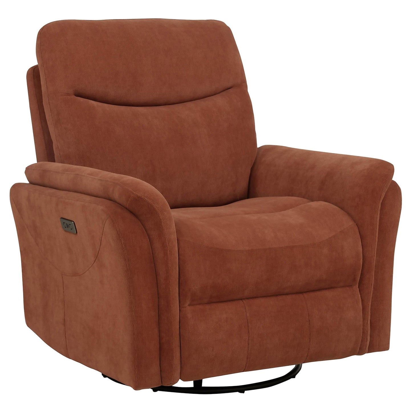 Adler Swivel Glider Recliner - Rust