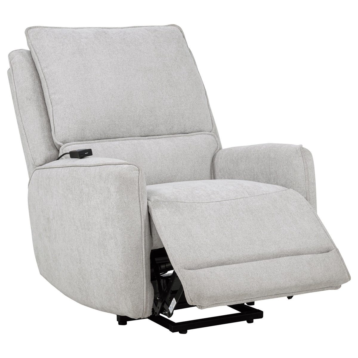 Sylmar Power Recliner in Dove Grey - Coaster Furniture