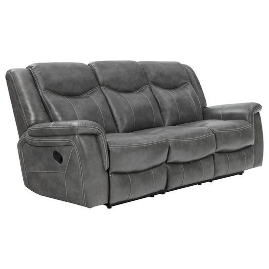 Conrad Motion Sofa in Grey - Coaster Furniture