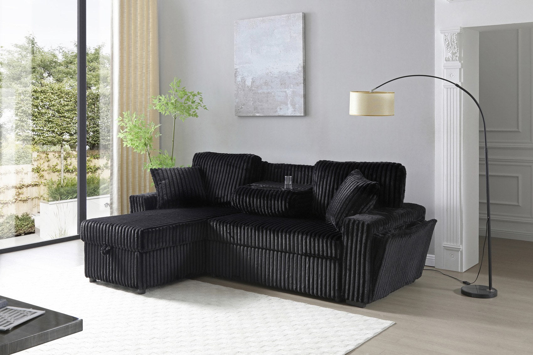 G00403B-SC Gray Sectional