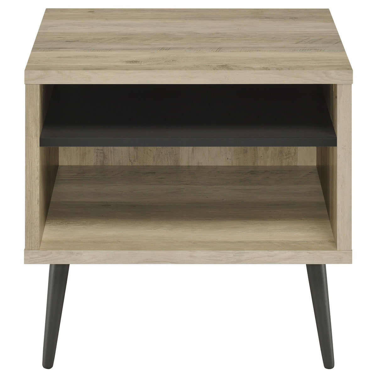 Welsh End Table in Distressed Pine - Coaster Furniture