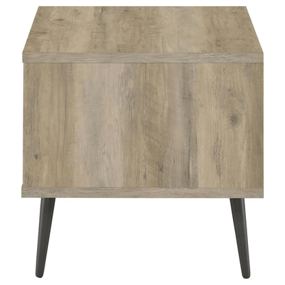 Welsh End Table in Distressed Pine - Coaster Furniture