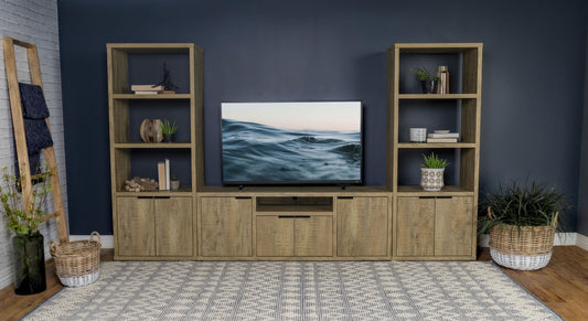 Tabby 3-Piece Entertainment Center in Mango - Coaster Furniture