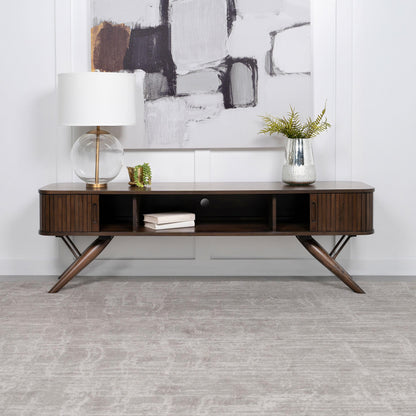Valna Tv Stand in Walnut - Coaster Furniture