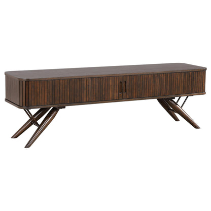 Valna Tv Stand in Walnut - Coaster Furniture