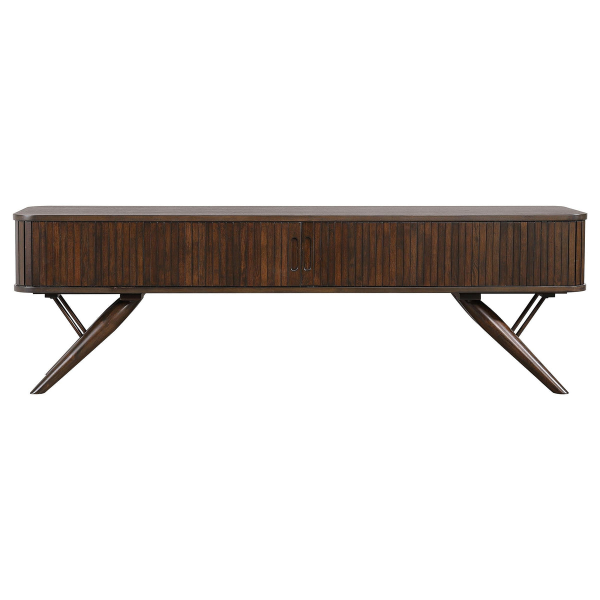 Valna Tv Stand in Walnut - Coaster Furniture