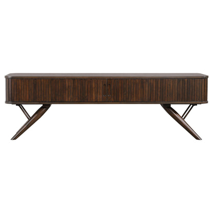 Valna Tv Stand in Walnut - Coaster Furniture