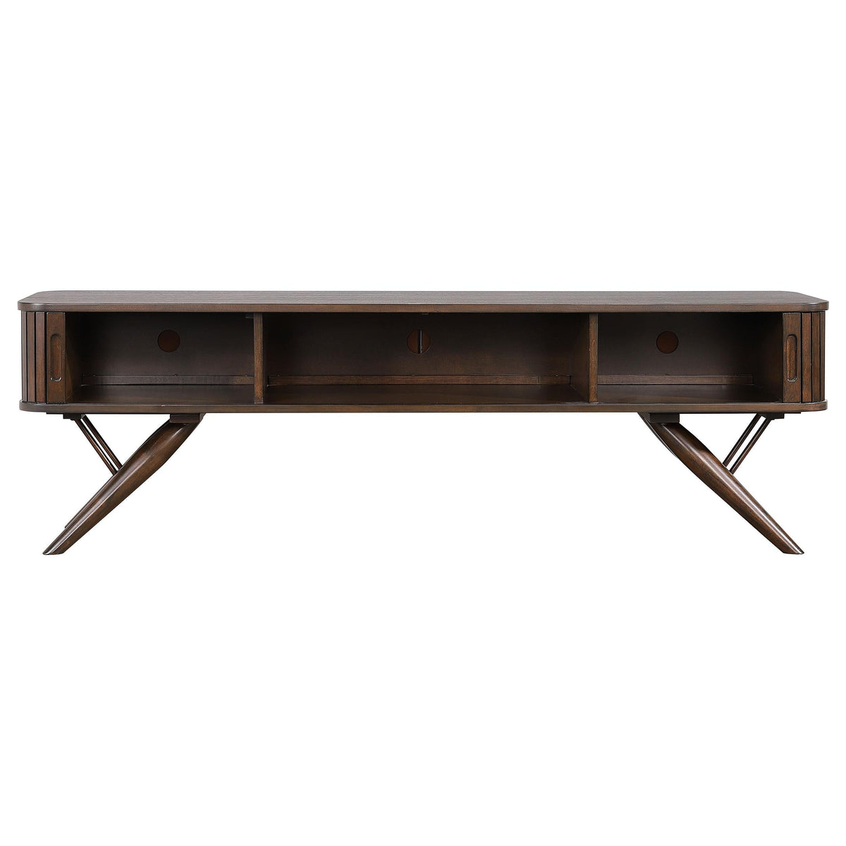 Valna Tv Stand in Walnut - Coaster Furniture