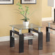 Dyer End Table in Black - Coaster Furniture