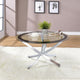 Brooke Coffee Table - Chrome