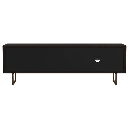 Marsden Tv Stand in Charcoal Black - Coaster Furniture