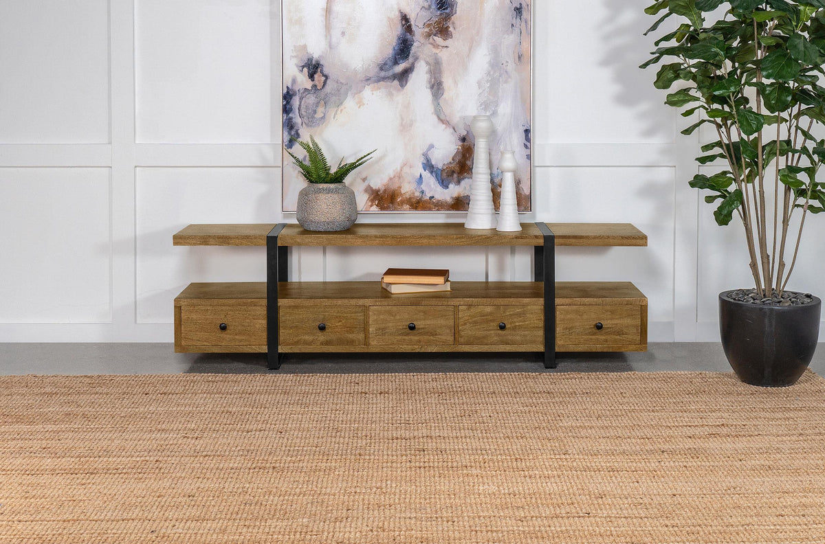 Otto Tv Stand in Brown - Coaster Furniture