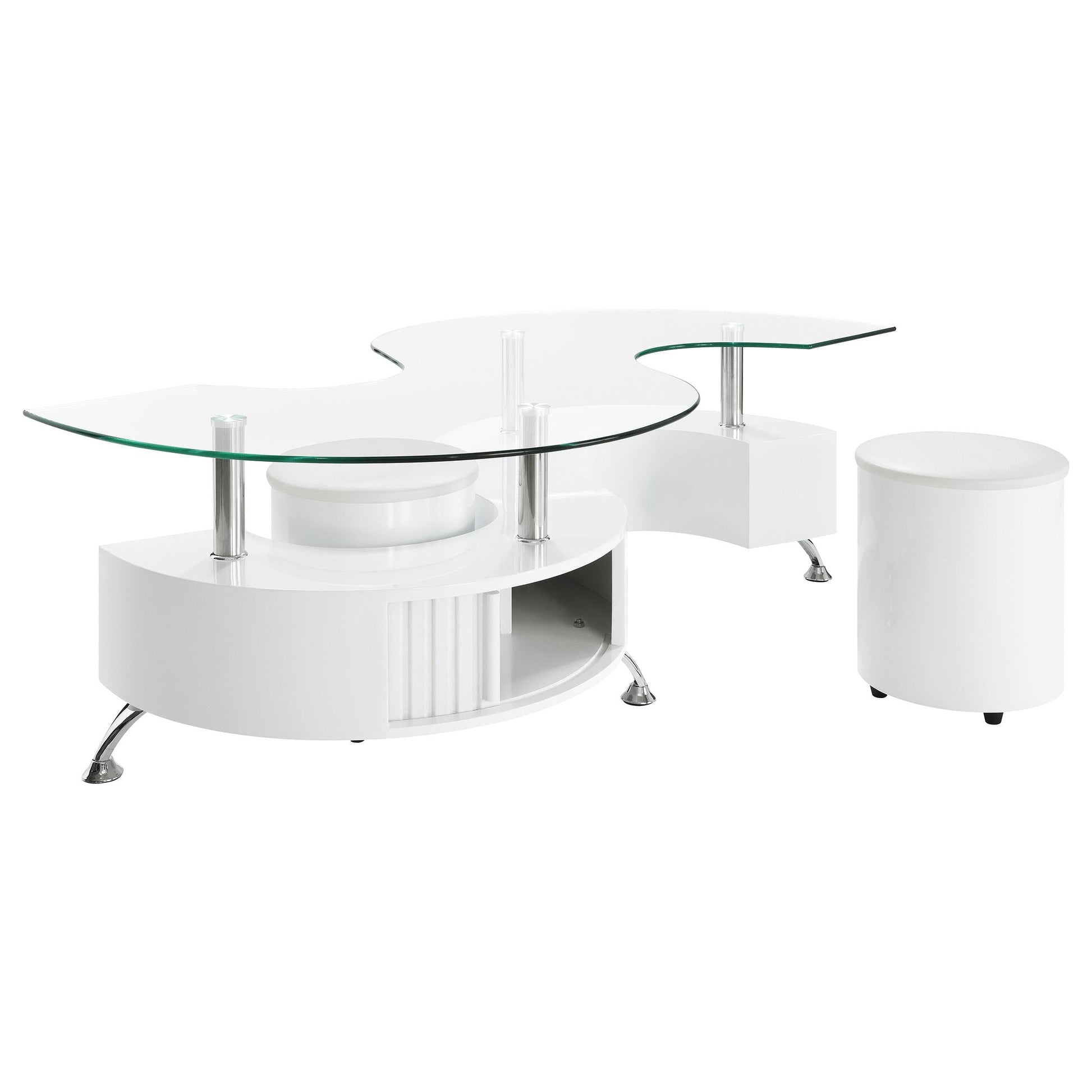 Buckley Coffee Table - White High Gloss