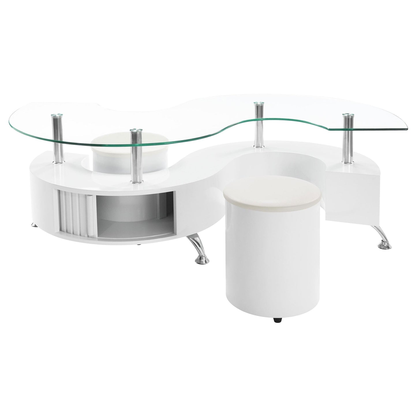 Buckley Coffee Table - White High Gloss